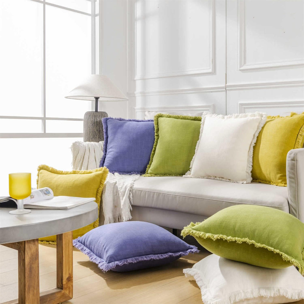 Linen Lumbar Pillow Cover